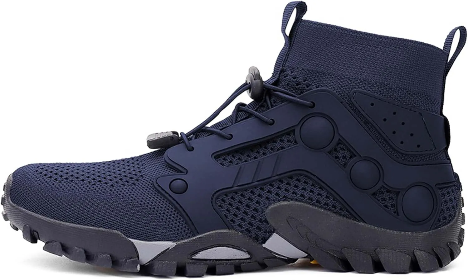 Men's Anti-Slip Climbing Shoes Breathable Lightweight Sports Barefoot Hiking Shoes Quick-Drying Mesh Sports Water Shoes Outdoor Camping Adventure Travel Backpacking Shoes-5-14 US Size