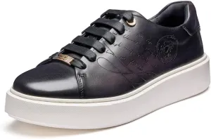 Men's Casual Dress Sneakers Genuine Italian Cowhide Leather Business Walking Shoes Lightweight Fashion with XL Extralight Sole