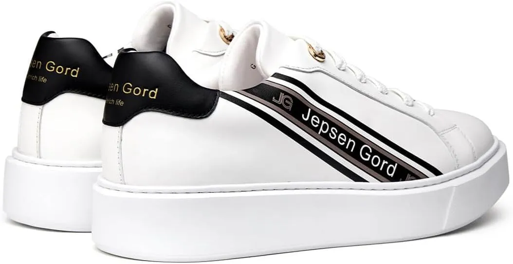 Men's Casual Dress Sneakers Genuine Italian Cowhide Leather Business Walking Shoes Lightweight Fashion with XL Extralight Sole