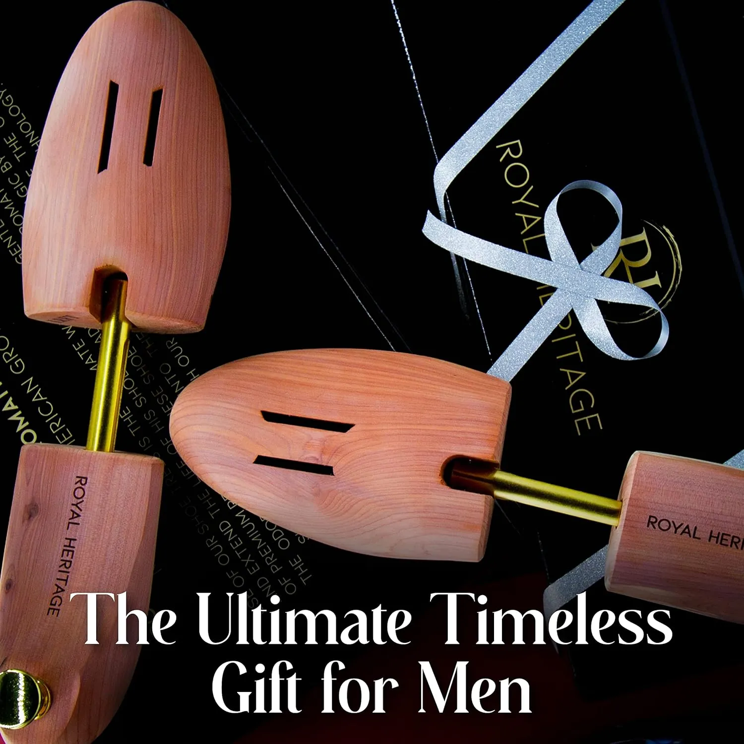 Men's Cedar Shoe Trees - Ultimate Edition - VALUE-PACK - Grown In USA