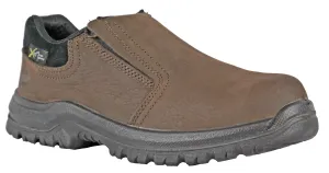 Men's Hoss Worker Brown, EH, SR, Slip On Met Guard Composite Toe Shoe