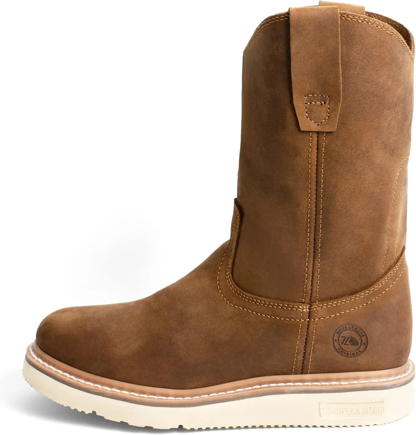 Men's Leather Wellington Boot Light and Tough with Oil Resistant Sole style 2222