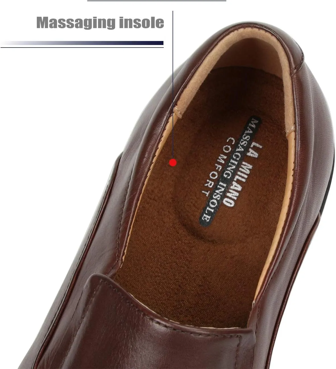 Men's Oxfords Classic Modern Round Captoe Shoes