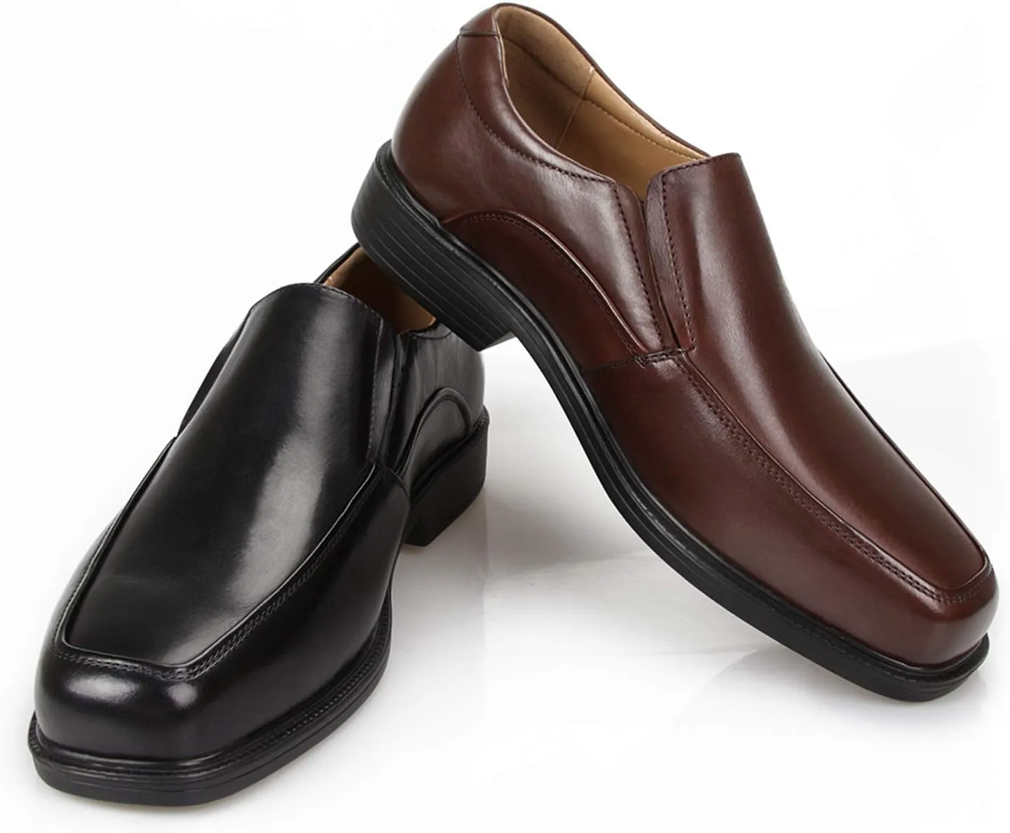 Men's Oxfords Classic Modern Round Captoe Shoes