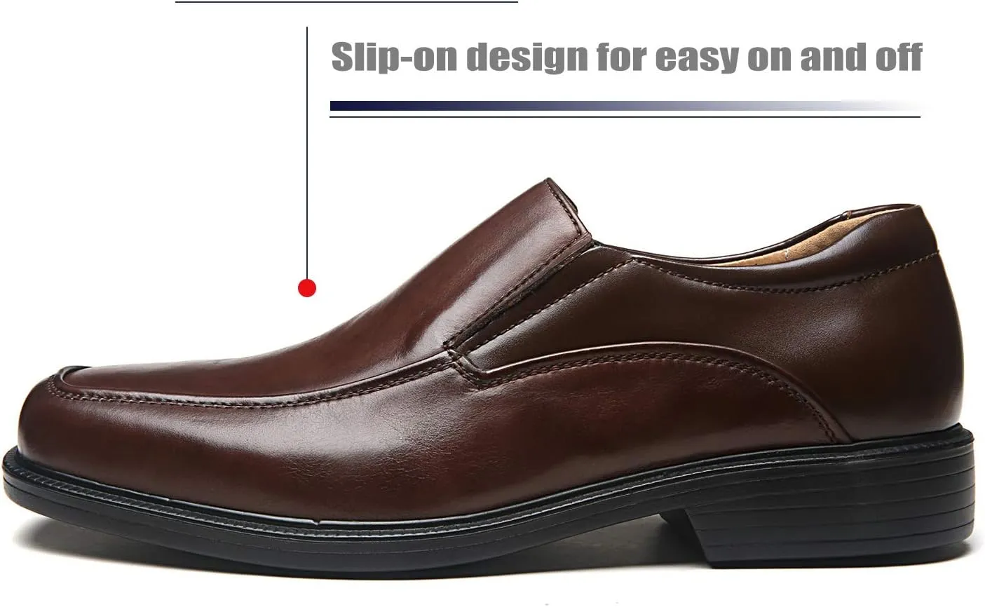 Men's Oxfords Classic Modern Round Captoe Shoes
