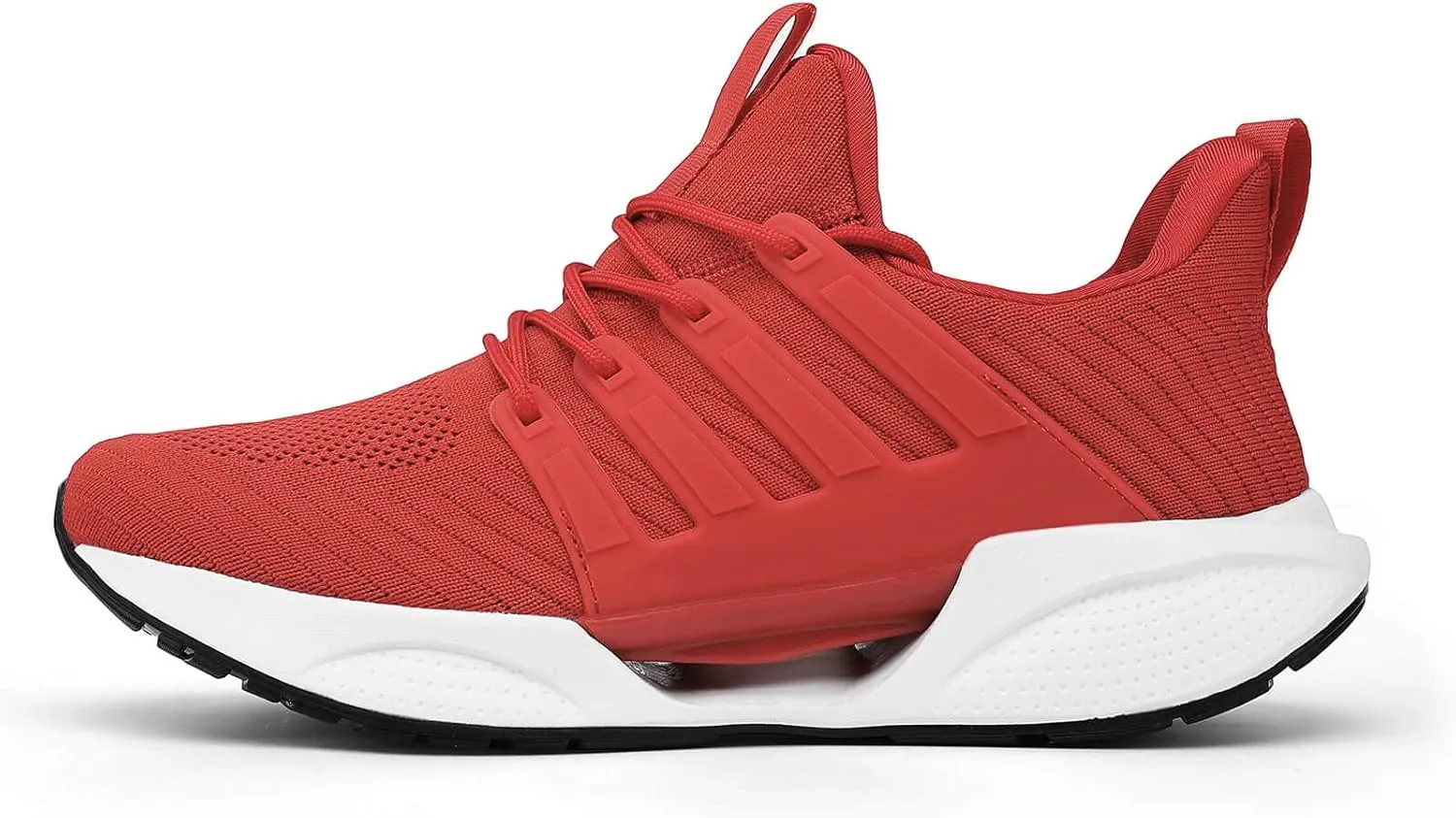 Mens Shoes Comfortable Shock Absorbing Light Non Slip Sneakers for Running Walking Road Sport Fashion Casual Breathable Soft