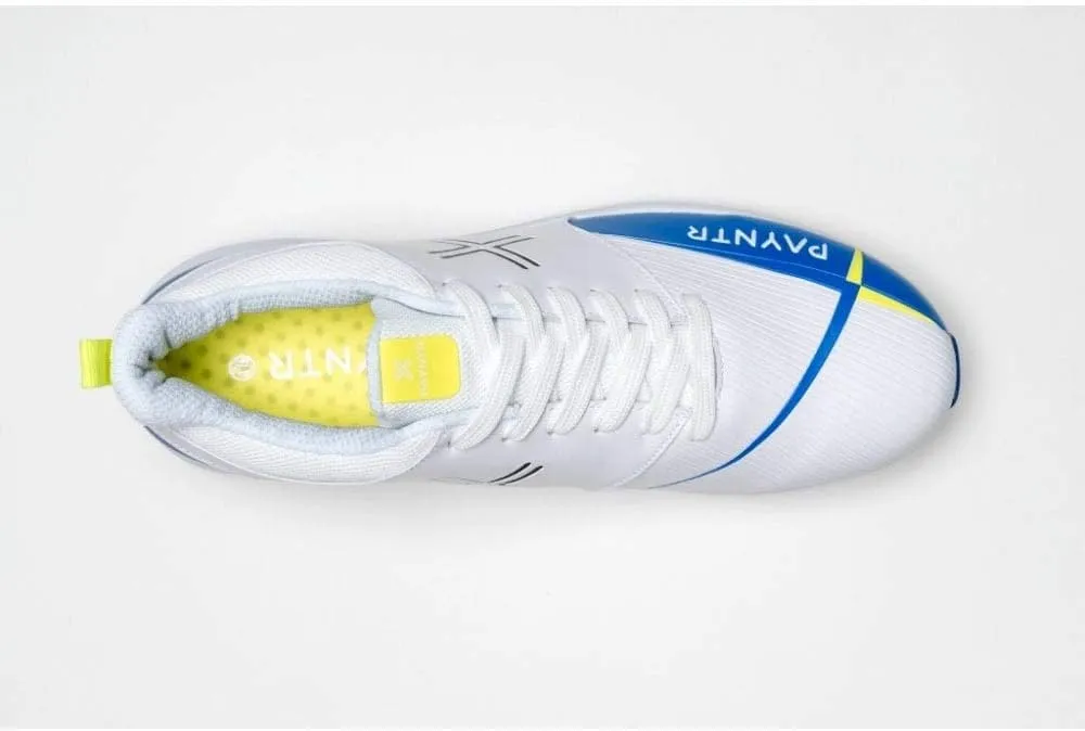 Men's V Pimple-Classic White Cricket Shoes-US12/UK11