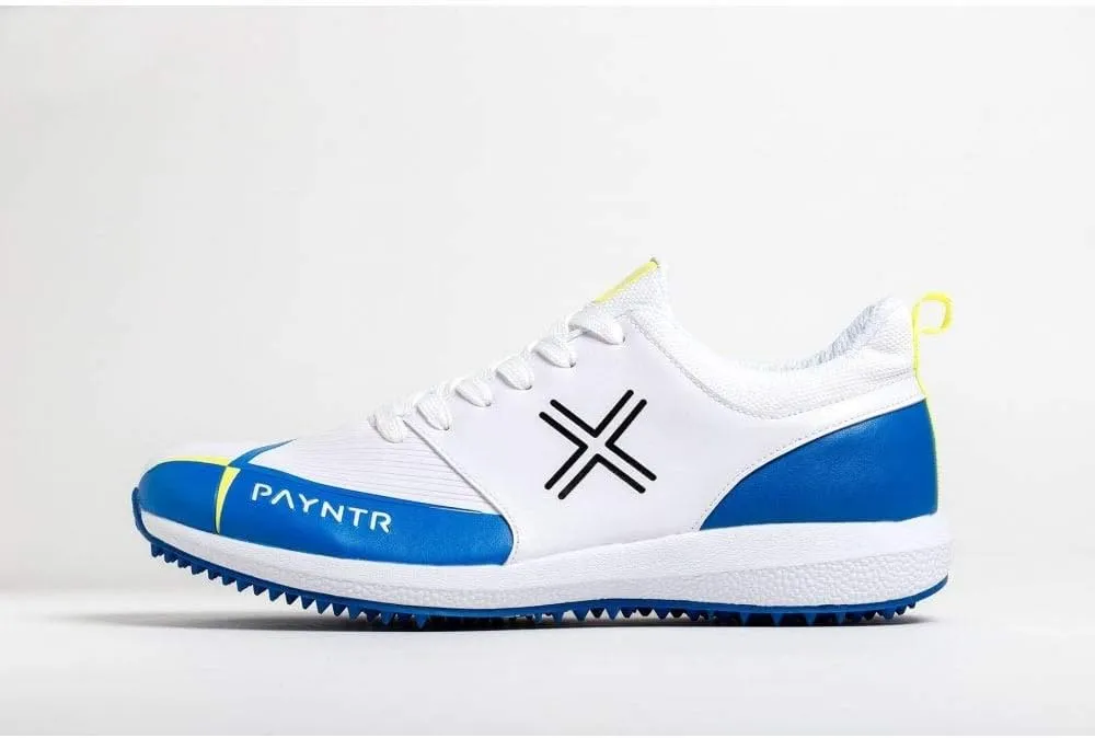 Men's V Pimple-Classic White Cricket Shoes-US12/UK11