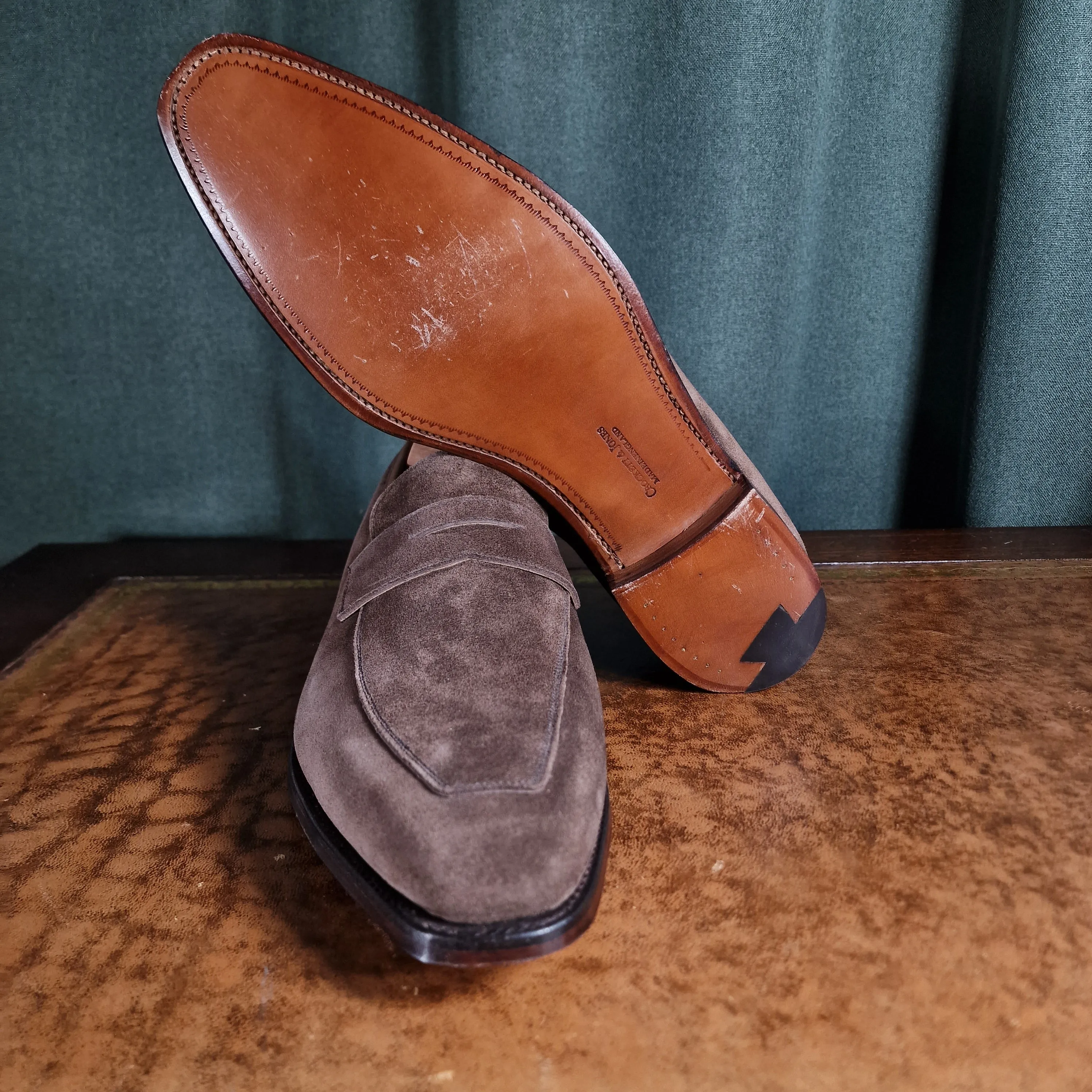 Merton Mink Suede (10E) Crockett & Jones