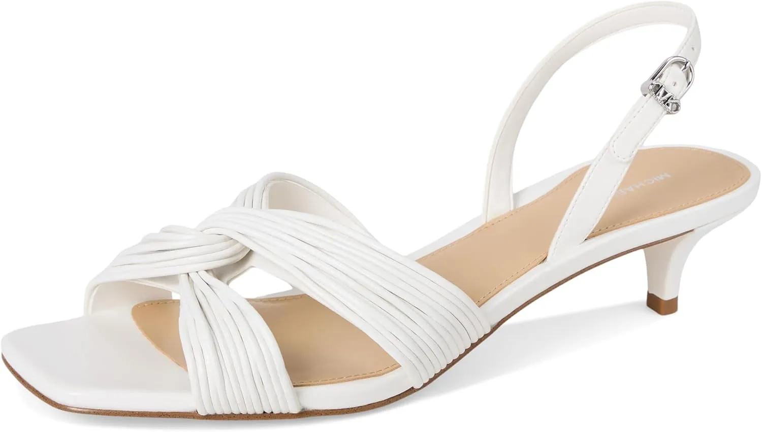 Michael Kors Women's Alessia Kitten Sandal Heeled