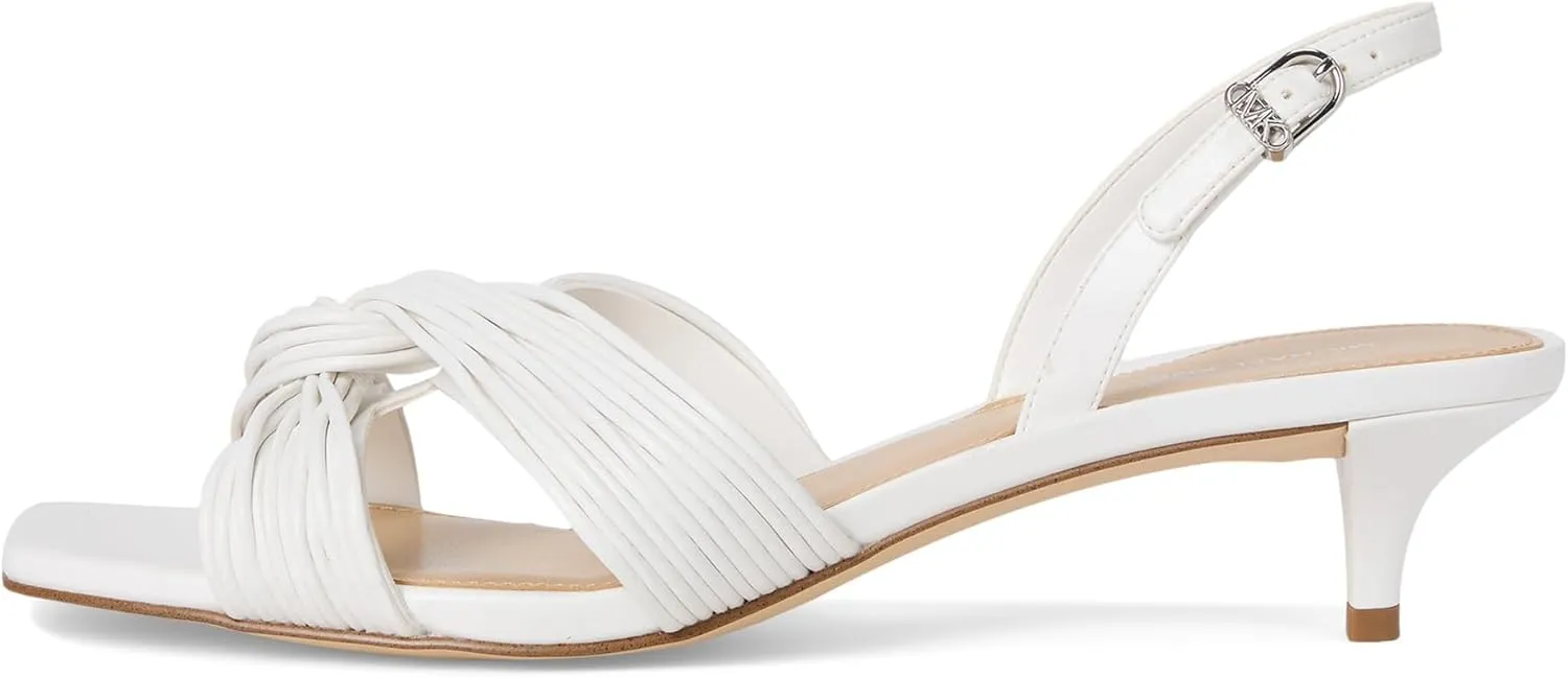 Michael Kors Women's Alessia Kitten Sandal Heeled