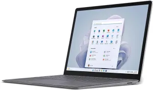 Microsoft Surface Laptop 5 13.5" Touchscreen Notebook - 2256 x 1504 - Intel Core i7 12th Gen i7-1265U - Intel Evo Platform - 16 GB Total RAM - 256 GB SSD - Platinum