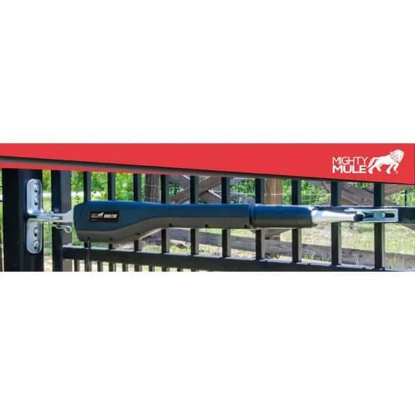 Mighty Mule Heavy Duty Dual Swing Gate Opener Smart and Solar Capable