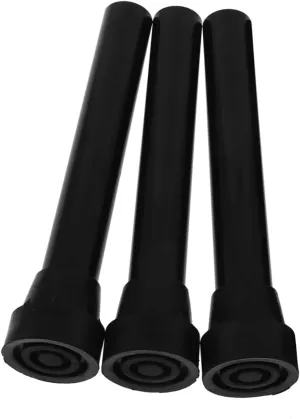 Mikikit 3pcs Trampoline Leg Covers Durable Replacement Parts for Trampoline Legs Weather Resistant Shock Absorbing Design for Outdoor Use