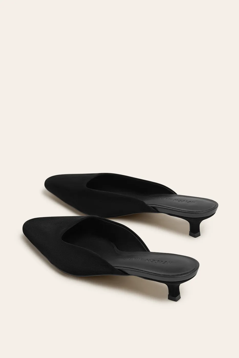 Mimi Mule Black Suede