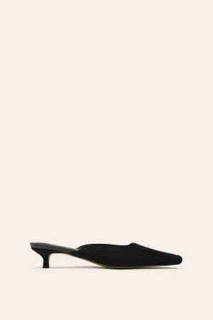 Mimi Mule Black Suede