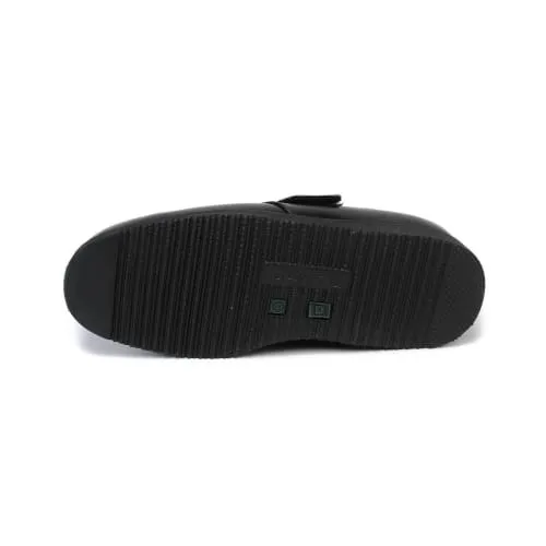 Mt. Emey 9502 Black (9E Width) - Men's Extra-depth Dress Shoes