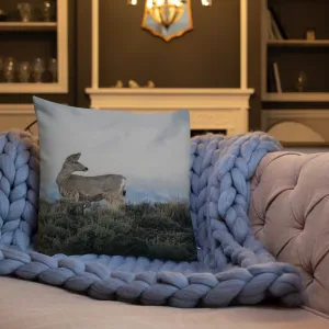 Mule Deer Premium Pillow