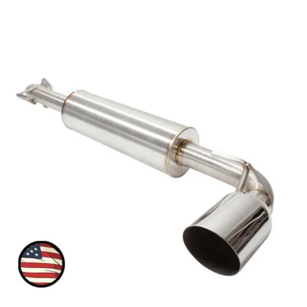 Nameless Axleback Exhaust Single Exit Ultra Quiet Track Pipe - 4" Tip Scion FRS Subaru BRZ 2013-2016