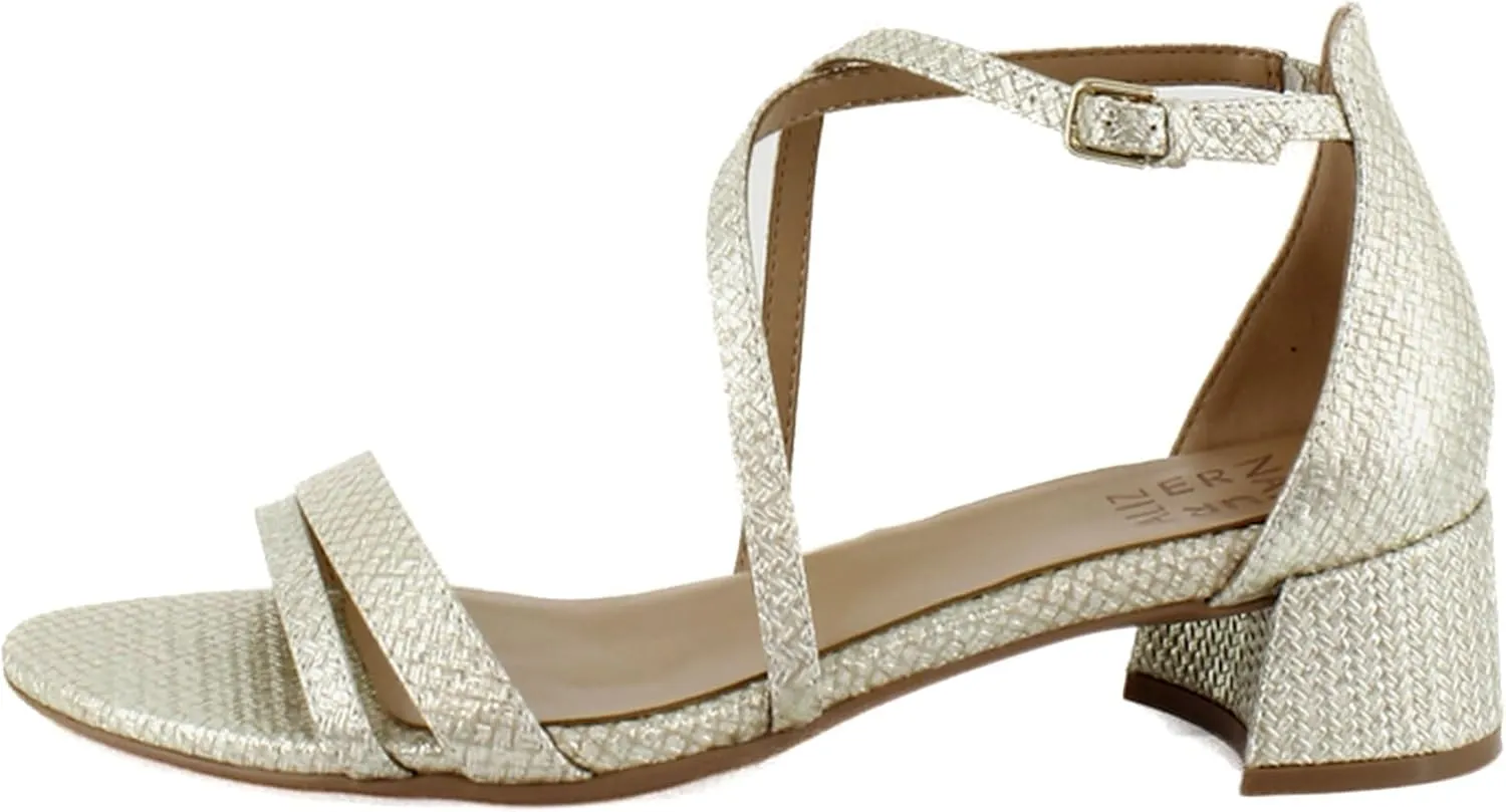 Naturalizer Women's June Strappy Low Block Heel Dress Sandal