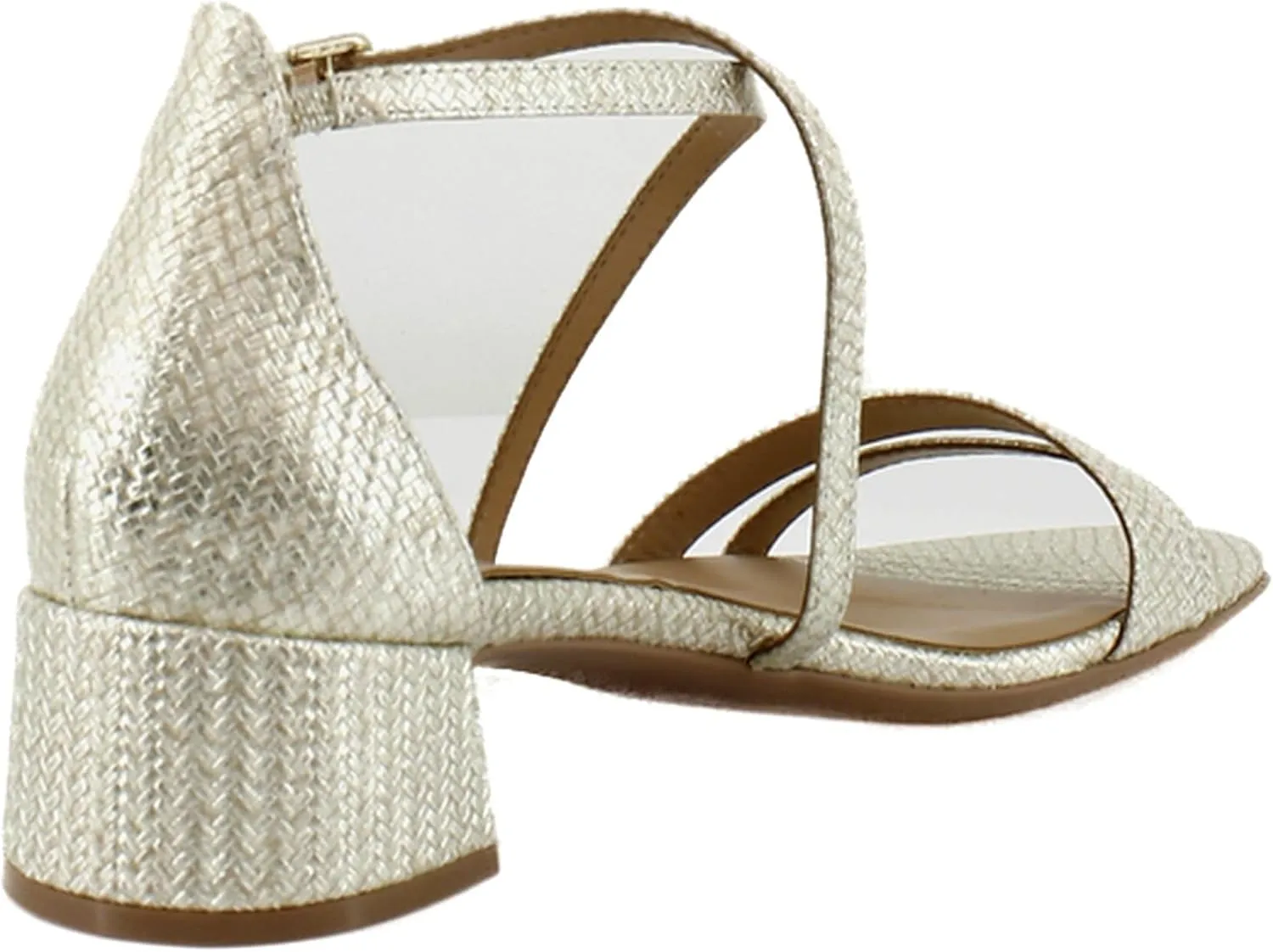 Naturalizer Women's June Strappy Low Block Heel Dress Sandal