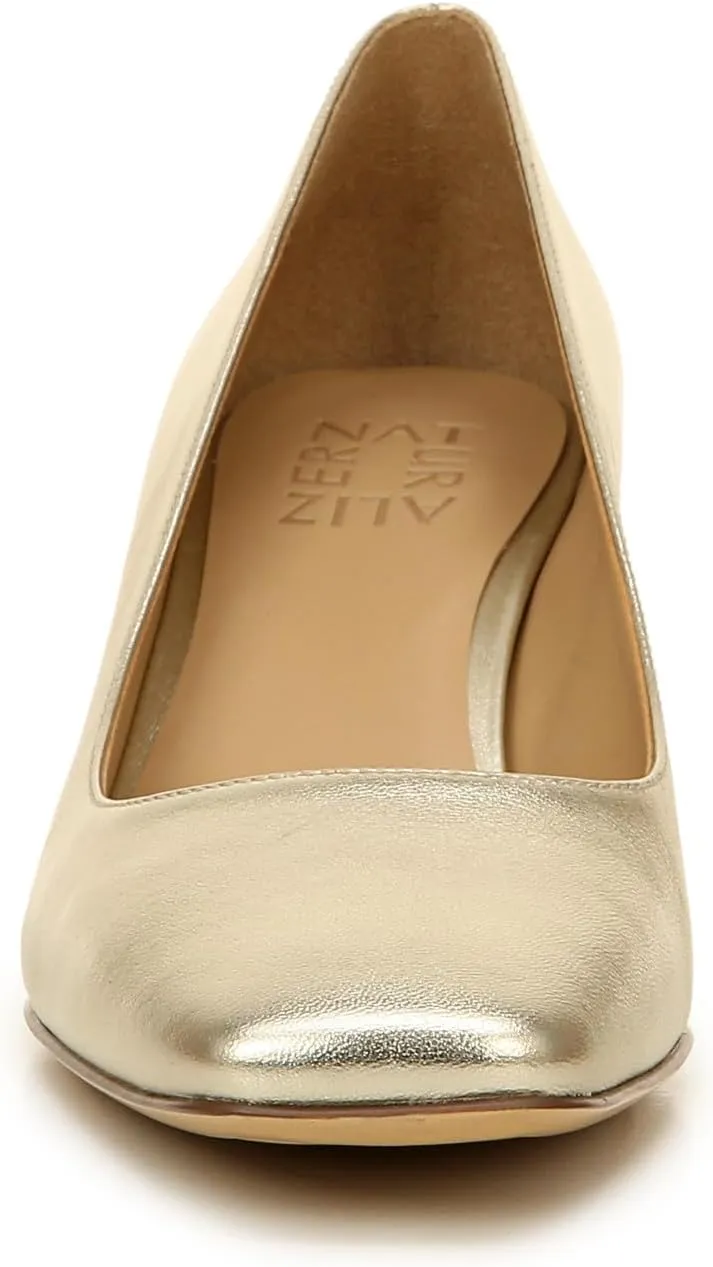 Naturalizer Women's Karina Low Block Heel Square Toe Pump