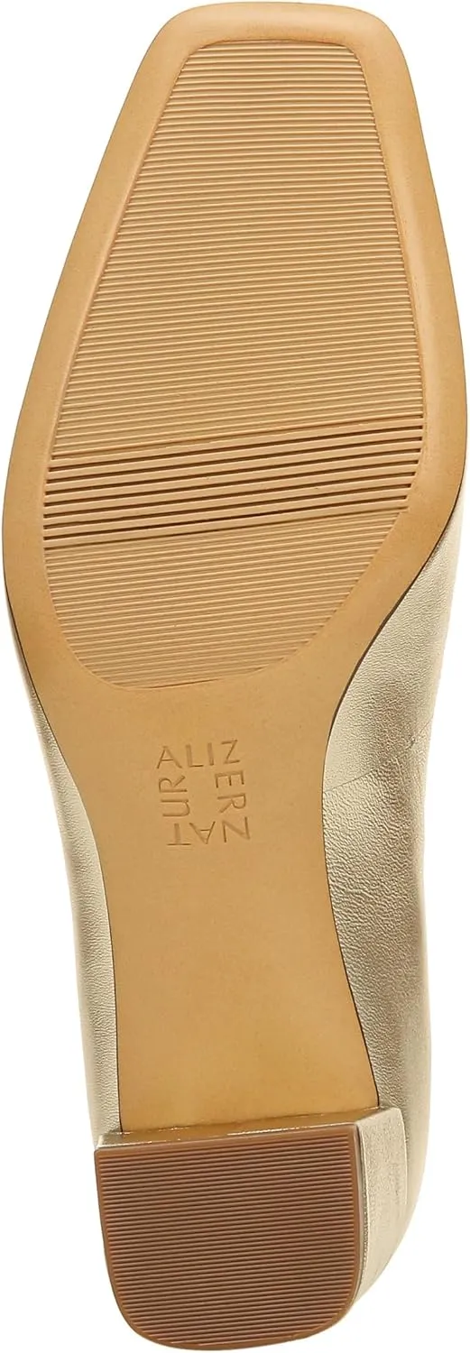 Naturalizer Women's Karina Low Block Heel Square Toe Pump