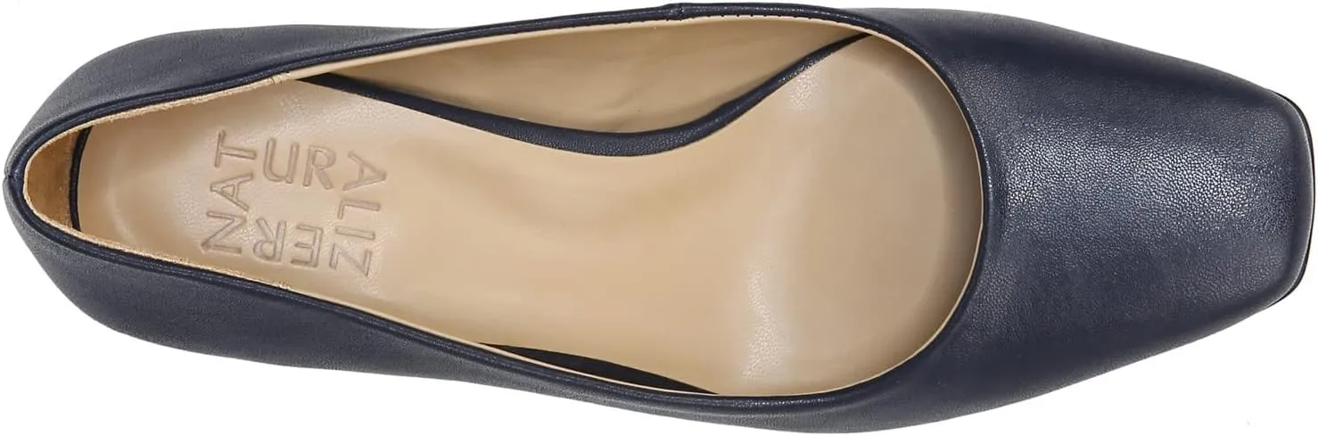 Naturalizer Women's Warner Square Toe Block Heel Pump