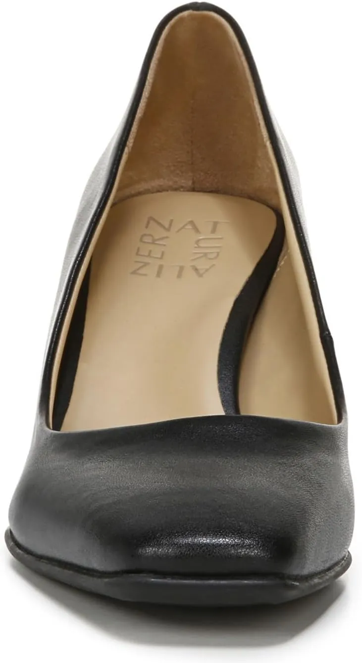 Naturalizer Women's Warner Square Toe Block Heel Pump