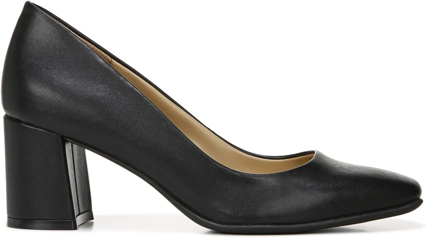 Naturalizer Women's Warner Square Toe Block Heel Pump