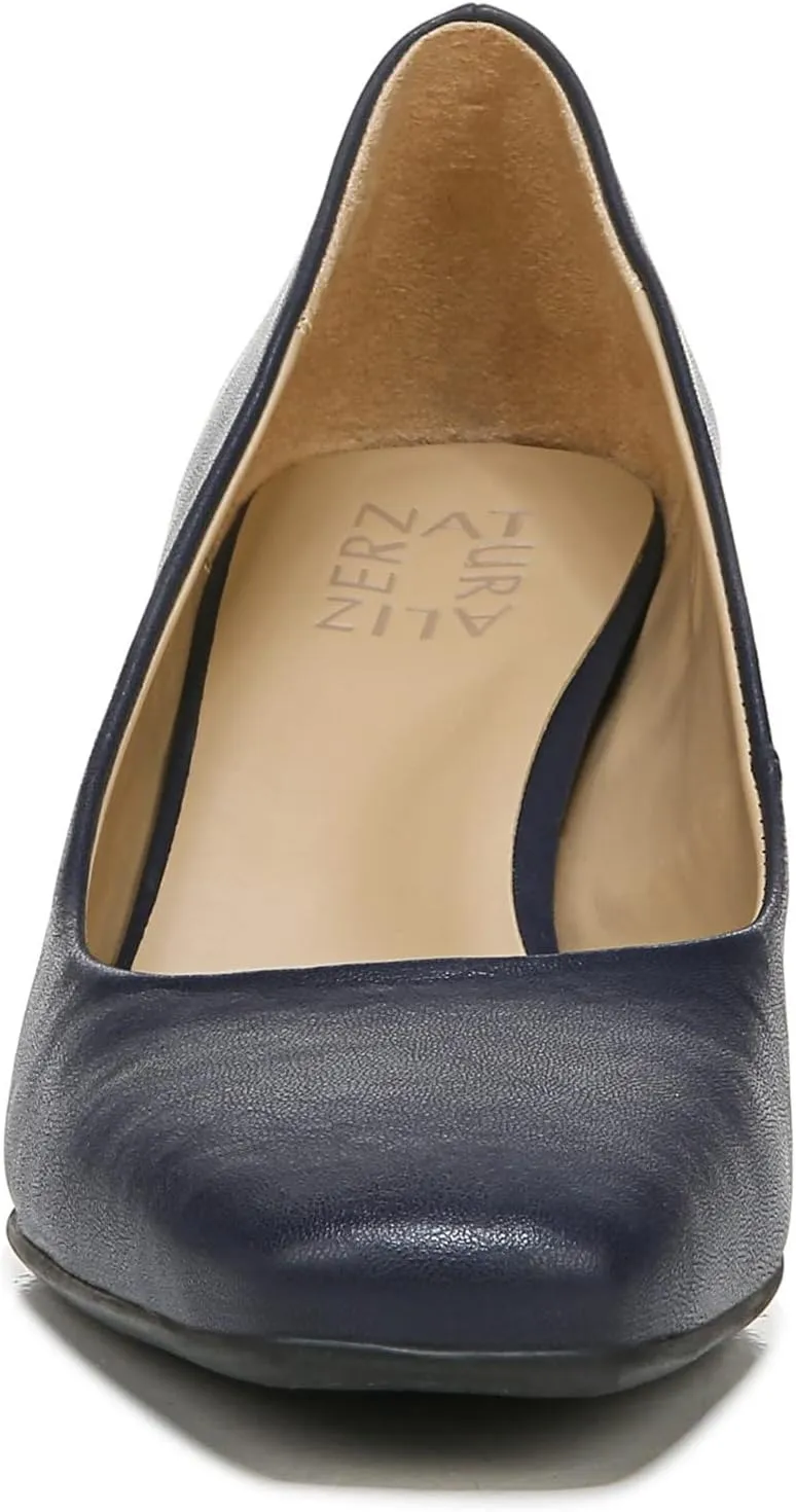 Naturalizer Women's Warner Square Toe Block Heel Pump