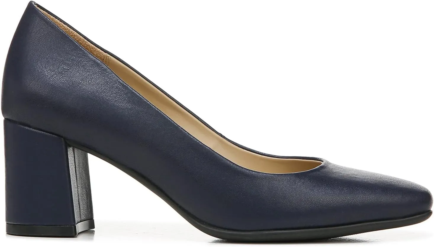 Naturalizer Women's Warner Square Toe Block Heel Pump