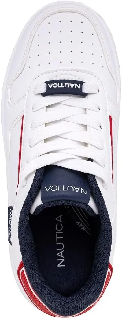Nautica Kids Boys Lace-Up Fashion Sneakers Low-Top Dress Shoes for Youth - (Big Kid/Little Kid)