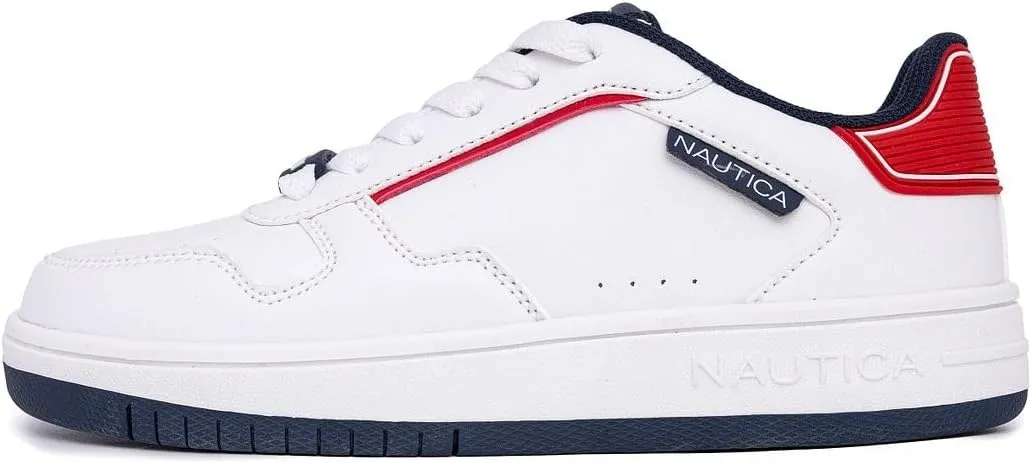 Nautica Kids Boys Lace-Up Fashion Sneakers Low-Top Dress Shoes for Youth - (Big Kid/Little Kid)
