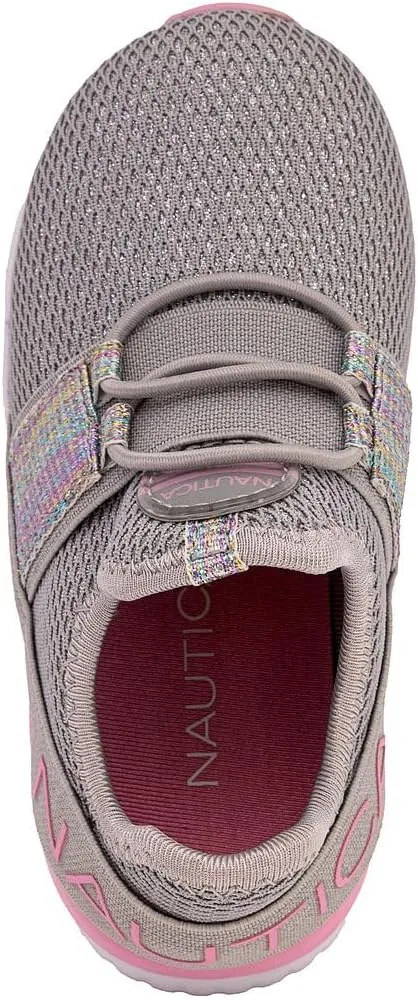 Nautica Kids Sneaker Athletic Slip-On Bungee Running Shoes|Boy - Girl|(Big Kid/Little Kid/Toddler) - Neave/Kappil