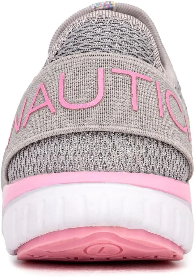 Nautica Kids Sneaker Athletic Slip-On Bungee Running Shoes|Boy - Girl|(Big Kid/Little Kid/Toddler) - Neave/Kappil