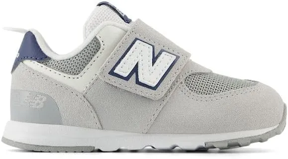 New Balance Baby-Boy's 574 V1 Essentials Comfort New-b Hook and Loop Sneaker