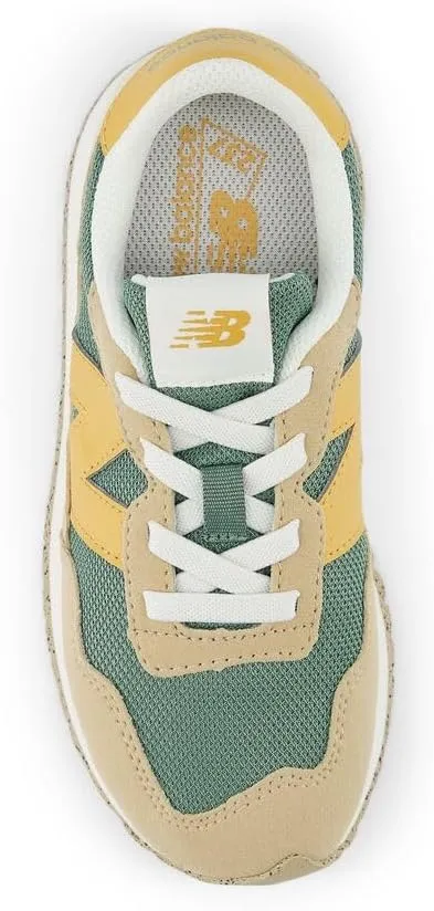 New Balance Baby-Girl's Kids 237 Bungee Sneaker