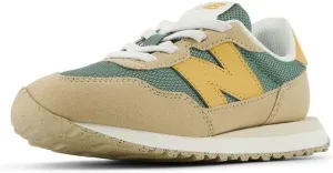New Balance Baby-Girl's Kids 237 Bungee Sneaker