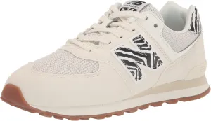 New Balance Girl's 574 V1 Animal Lace-up Sneaker