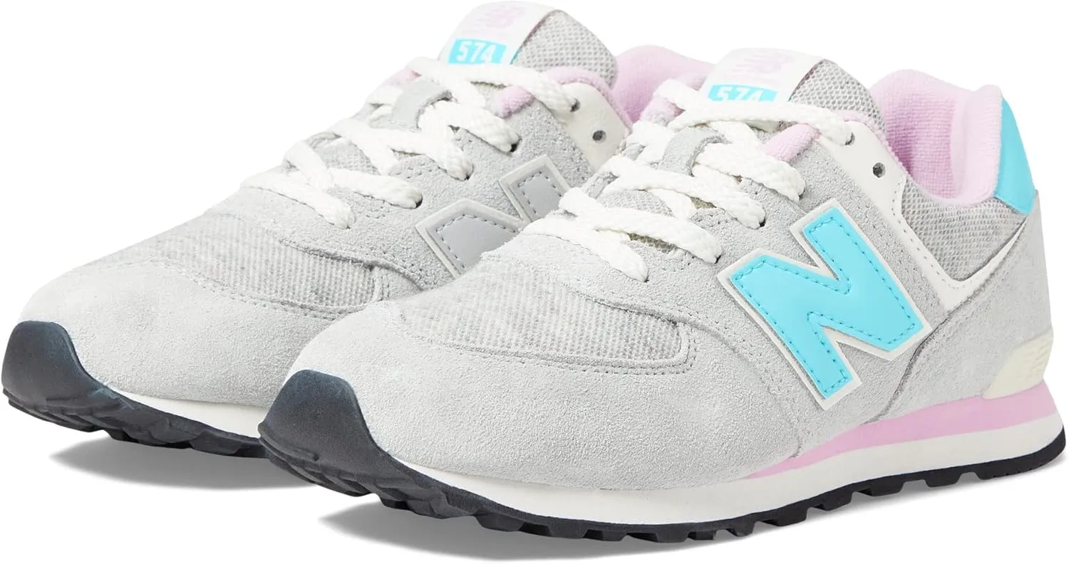 New Balance Girl's 574 V1 Plant Cafe Lace-up Sneaker