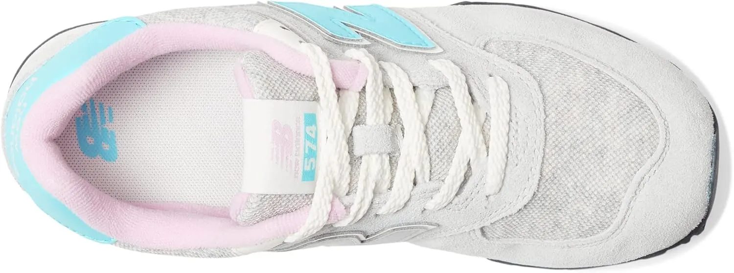 New Balance Girl's 574 V1 Plant Cafe Lace-up Sneaker