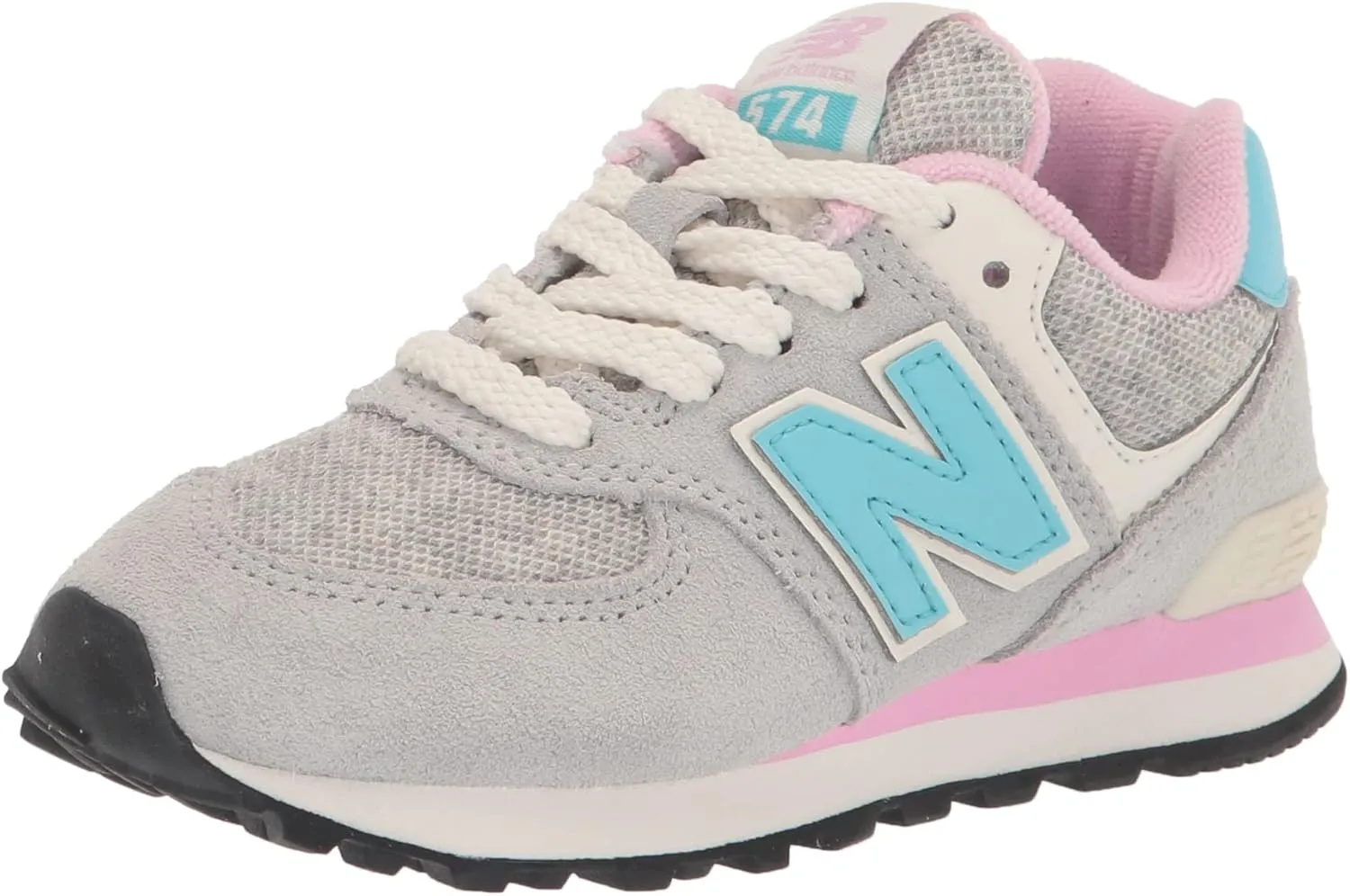 New Balance Girl's 574 V1 Plant Cafe Lace-up Sneaker