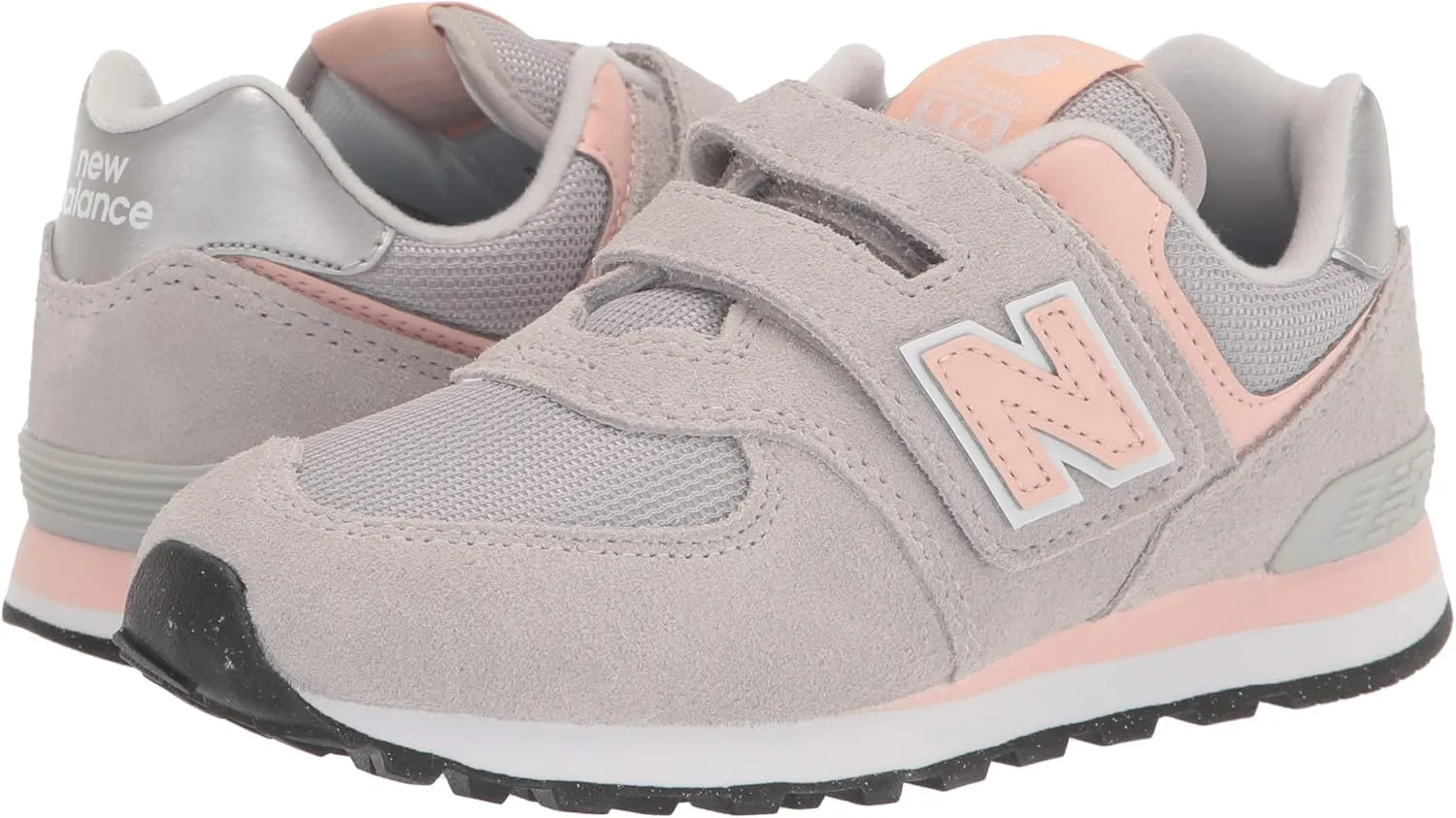 New Balance Kids' 574 Core Hook and Loop Sneaker