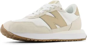 New Balance Women's 237 V1 Sneaker, Sea Salt/Silver Birch/Black, 7.5