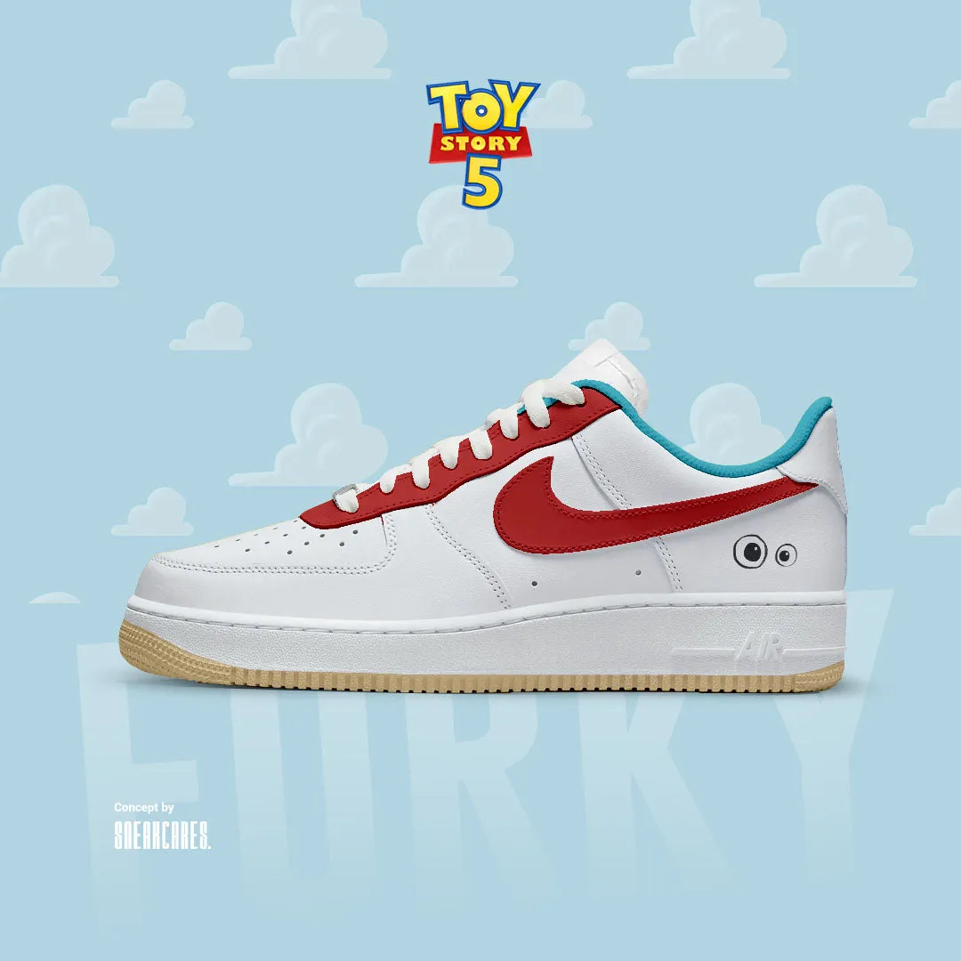NIKE AIR FORCE FORKY TOY STORY CUSTOM SNEAKERS