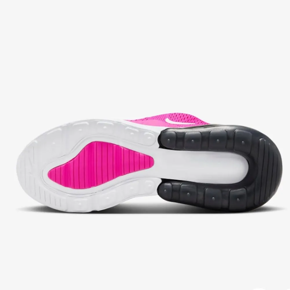 Nike Air Max 270 Big Kids' Shoes (943345-028, Light Smoke Grey/Dark Obsidian/Phantom/Bright Crimson)
