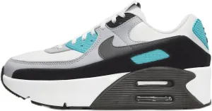 Nike Air Max 90 LV8 Women's Shoes (FD4328-103, Summit White/Wolf Grey/Black/Smoke Grey) Size 7.5