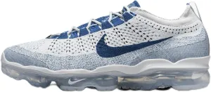 Nike Air VaporMax 2023 Flyknit Men's Shoes (DV1678-009, Pure Platinum/Pure Platinum/Glacier Blue/Court Blue)