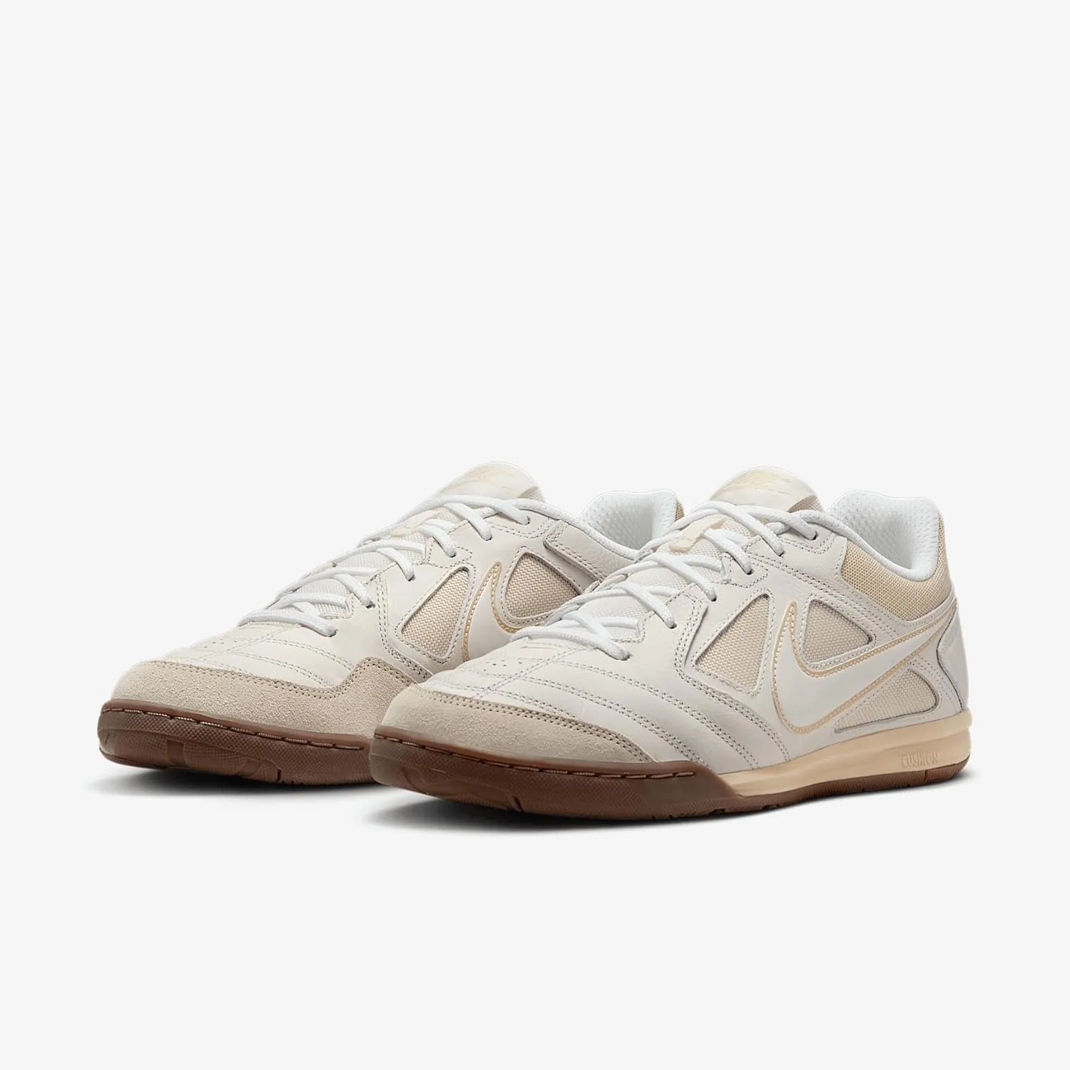 Nike Gato Men's Shoes (IB3082-133, Sail/White/Gum Dark Brown/Light Khaki)